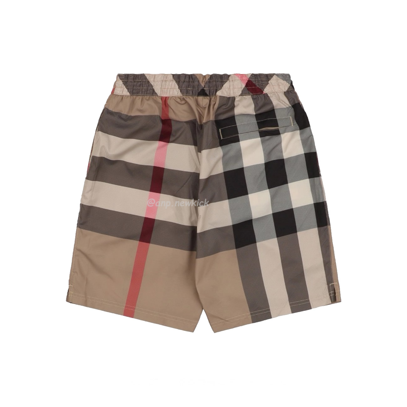 Burberry Check Drawcord Swim Shorts Archive Beige (4) - www.newkick.vip